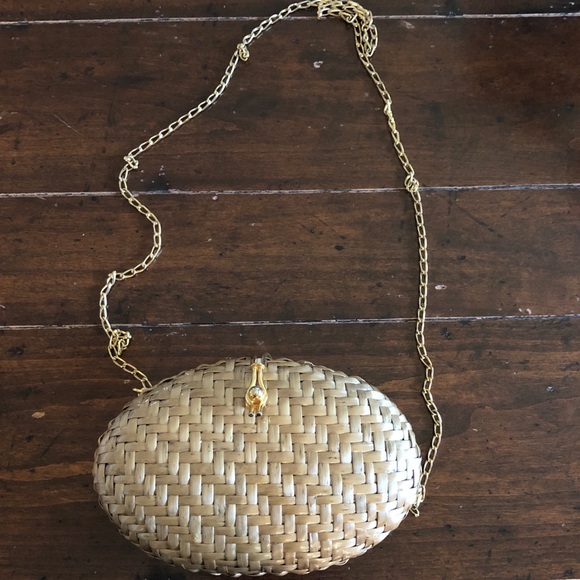 Rodo Italy Woven Wicker Clutch Bag - Picture 4 of 7